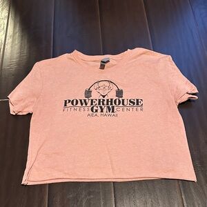 Powerhouse crop top pink